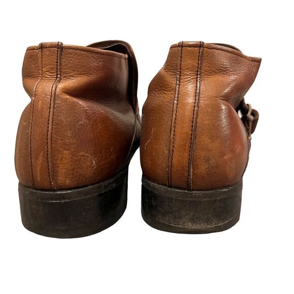 Vintage Leather Boots ~ Men’s Size 11 ~ Red / Brown ~ Air Cushion ~ GUC - Picture 6 of 12